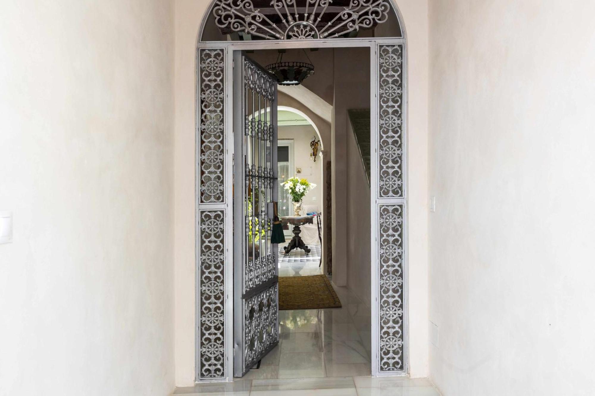 Casa Portus Gaditanus S XVIII Patio Andaluz Эль-Пуэрто-де-Санта-Мария Номер фото